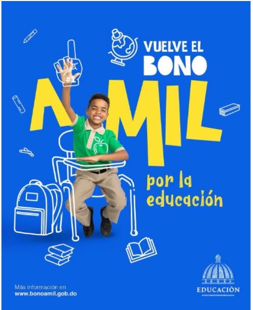 Educación llama a más de un millón de padres, madres y tutores a consultar Bono a Mil
